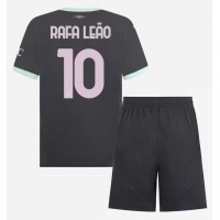 AC Milan Rafael Leao #10 Tredjeställ Barn 2024-25 Korta ärmar (+ Korta byxor)